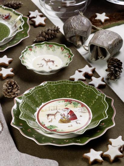 Villeroy and Boch, dekoracje świąteczne, salon porcelany 1