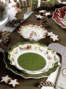 Villeroy and Boch, dekoracje świąteczne,  salon porcelany 10