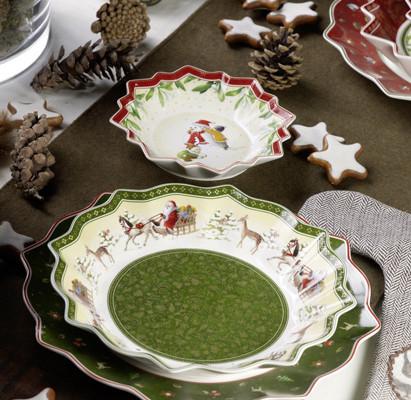 Villeroy and Boch, dekoracje świąteczne, salon porcelany 10