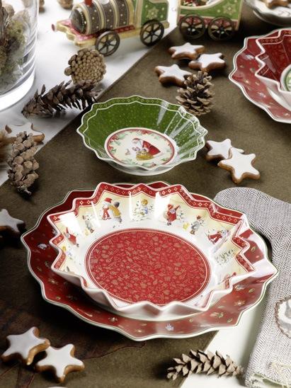 Villeroy and Boch, dekoracje świąteczne, salon porcelany 9