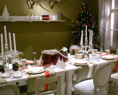 Villeroy and Boch, dekoracje świąteczne, salon porcelany 24
