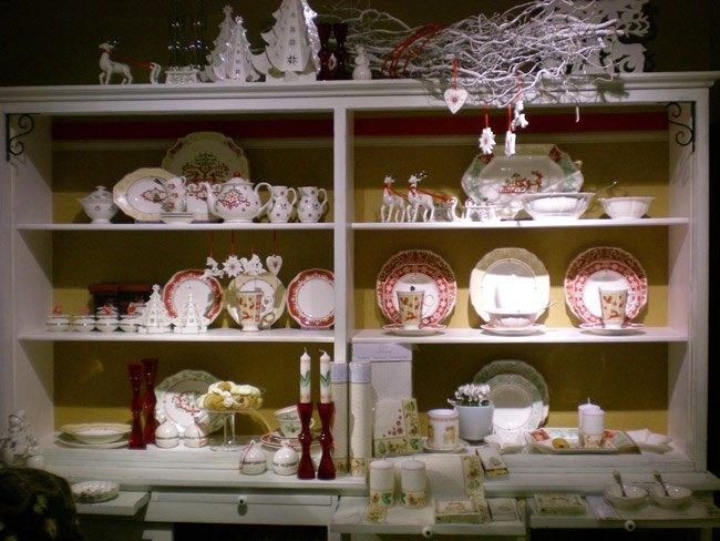 Villeroy and Boch, dekoracje świąteczne, salon porcelany 15